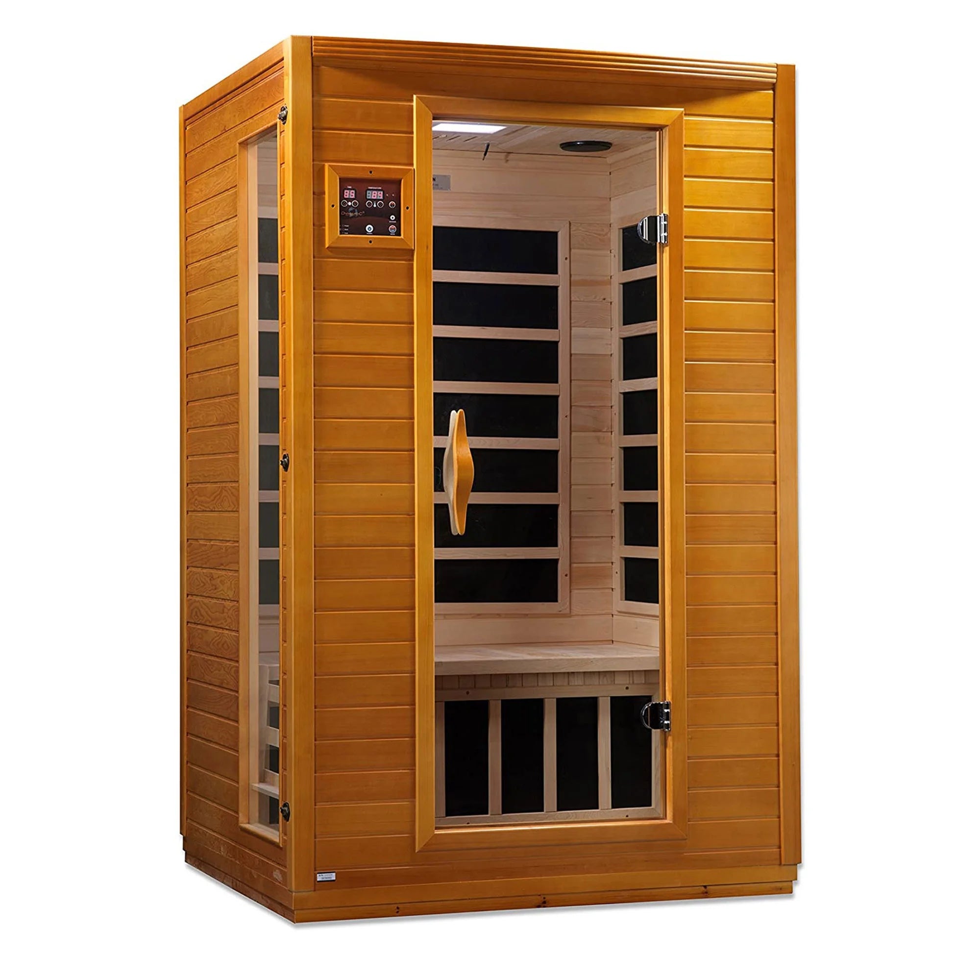 Andora 2-Person Low EMF FAR Infrared Sauna, Canadian Hemlock