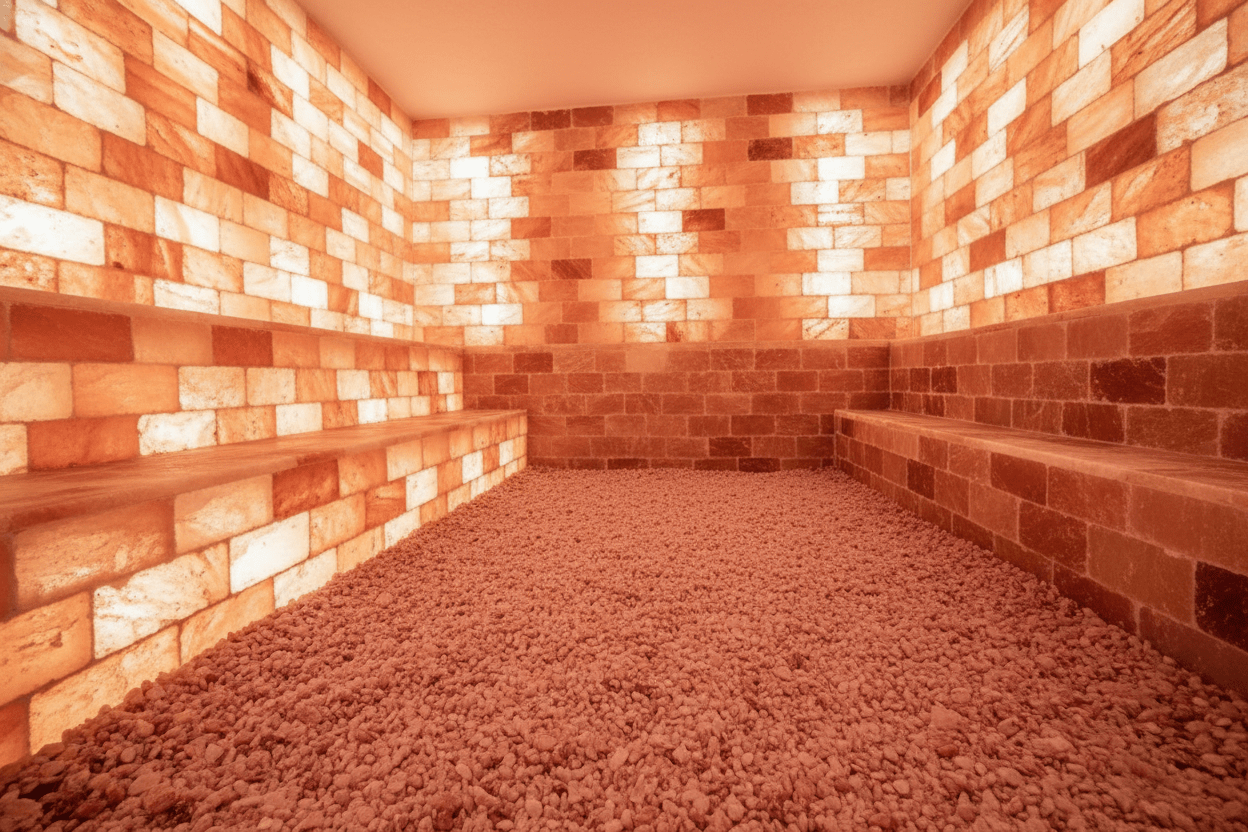 Himalayan Salt Sauna 4' x 4' Surface Area - 16 Sq feet