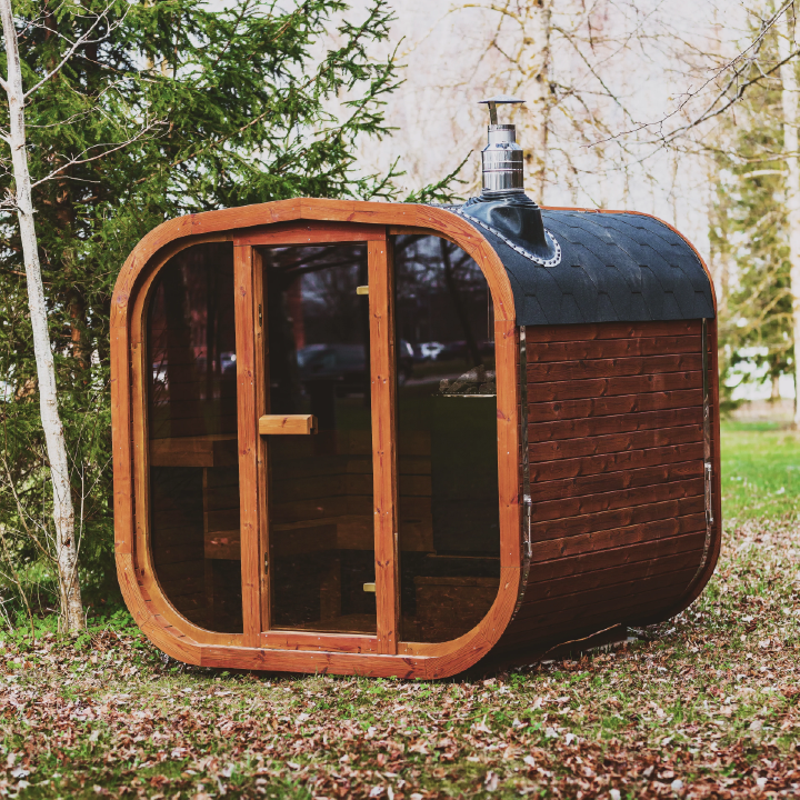 Patio Elegance MW20 Outdoor ThermoWood Sauna - Premium Outdoor Relaxation Solution