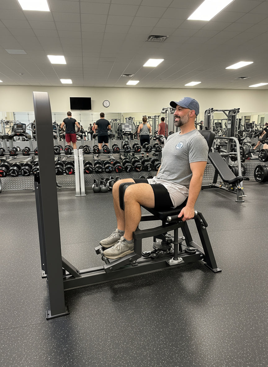 Selectorized Hip Abductor & Adductor Machine w/ 250lb weight stack